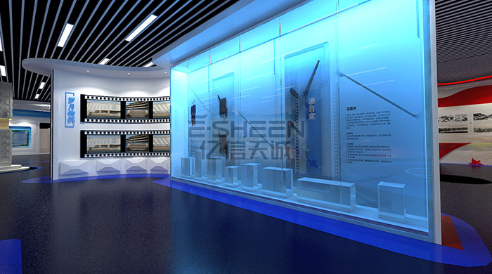 浠水檢察院文化陳列館展館展廳設(shè)計(jì)效果圖4